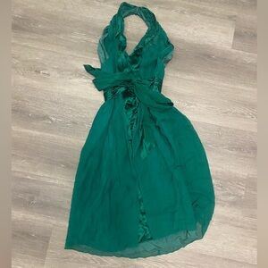 Maggy London Silk Halter Dress size 8